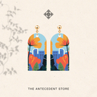 THE ANTECEDENT STORE | Singapore Skyline Earrings | Island Colours Series No. 02