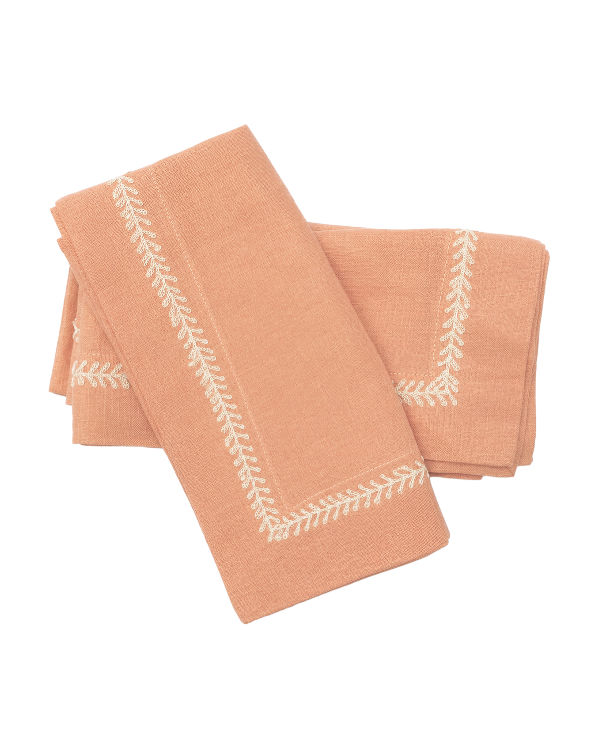 MEJA MAISON DE BALI | The Amour Rose Tan Napkin by Meja (Set of 2)