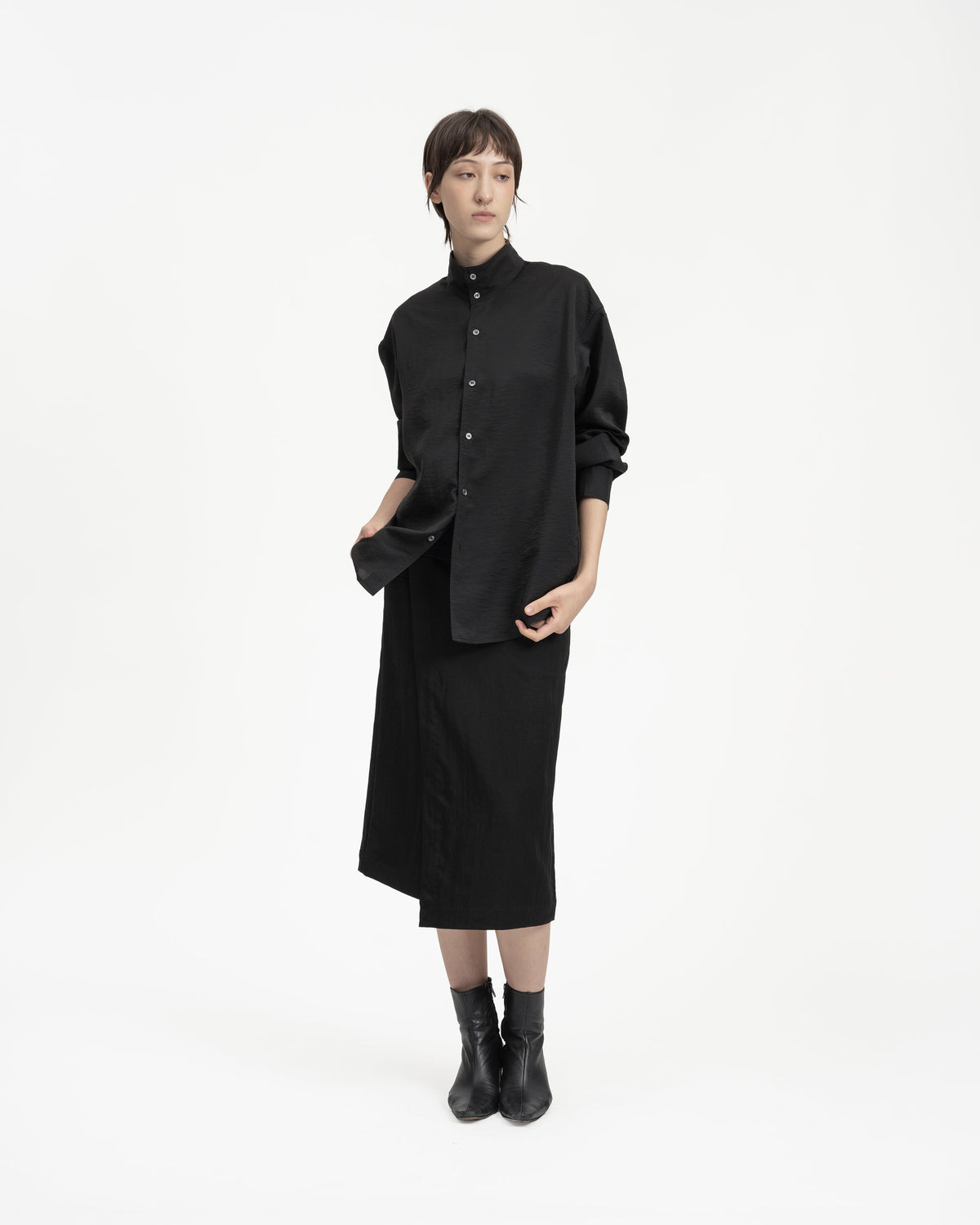 GRAYE | Mock Neck Shirt