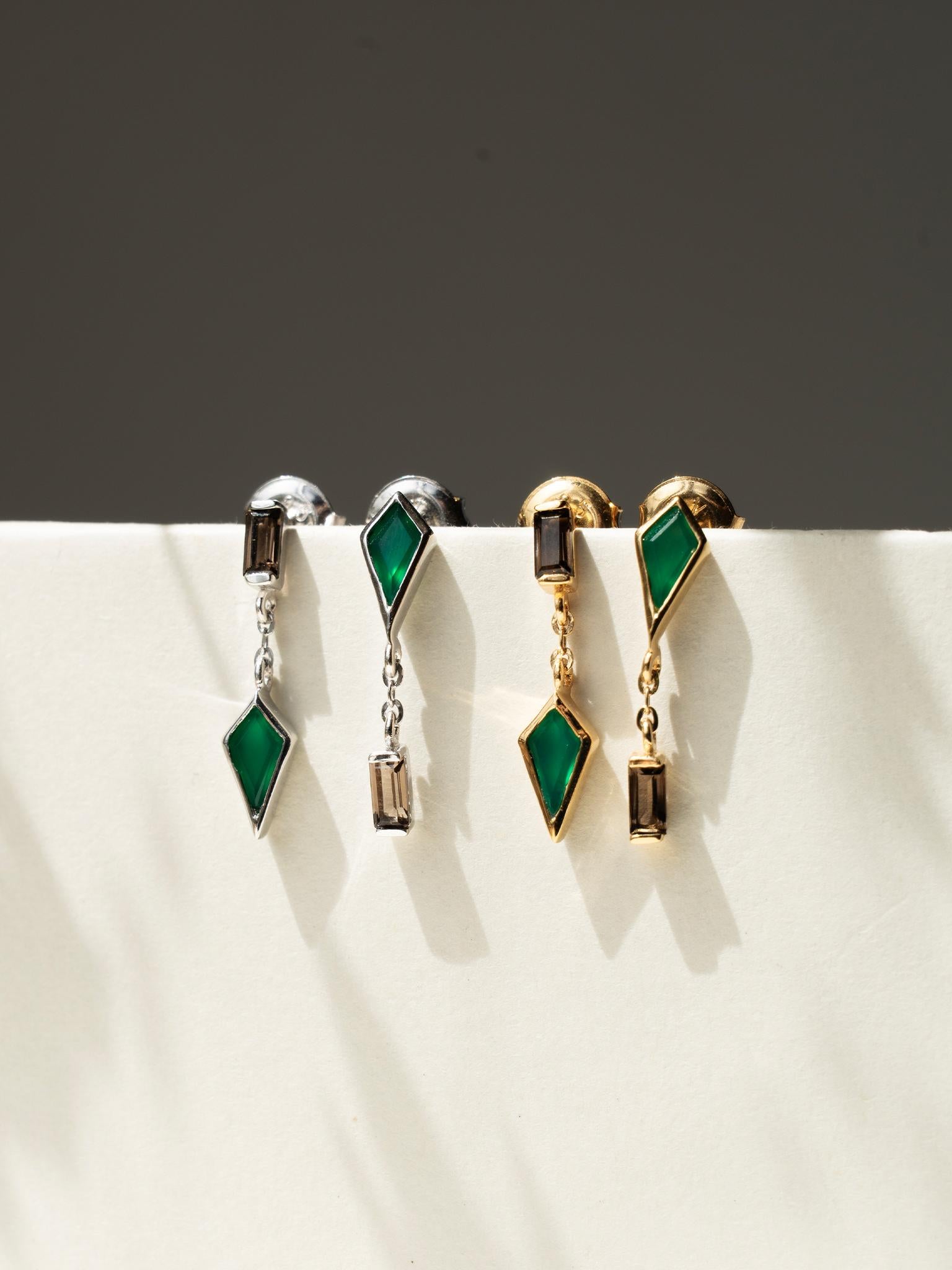 EMBRACE JEWELLERY | Verdant Edge Earrings