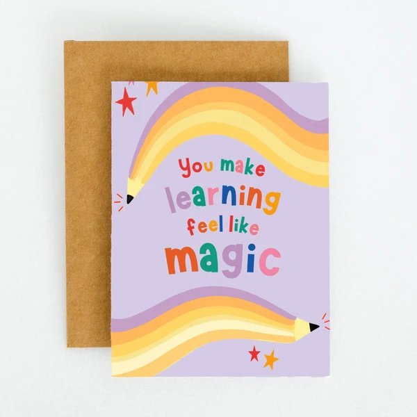 PURPLE AND PURE | Plantable Greeting Cards - Teachers Day