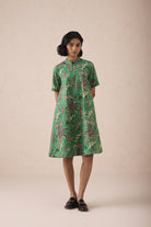 SUI | The Harmony Mandarin Collar Organic Cotton Dress