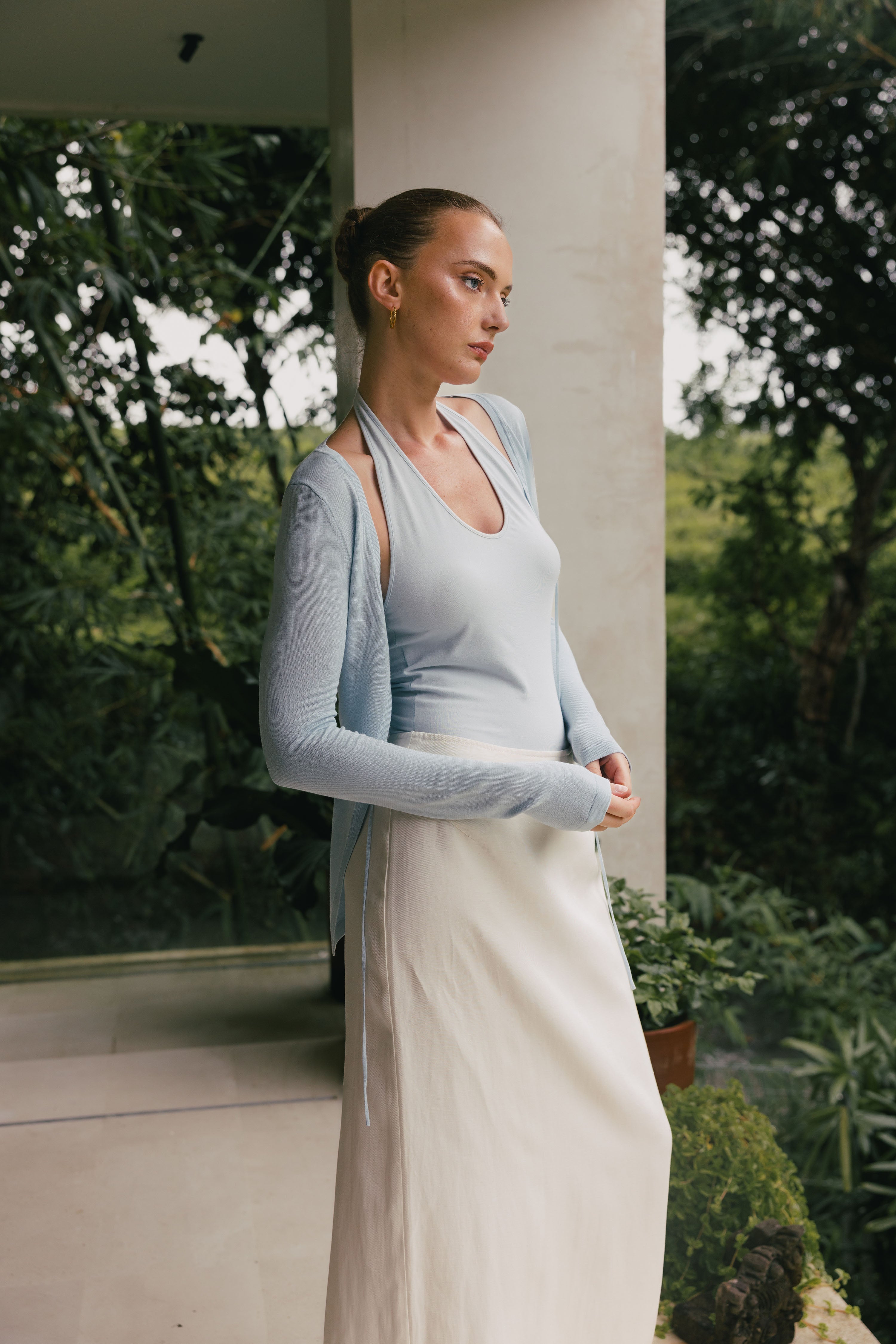 LAYERPLAN | Siena Tie Reversible Knit Top