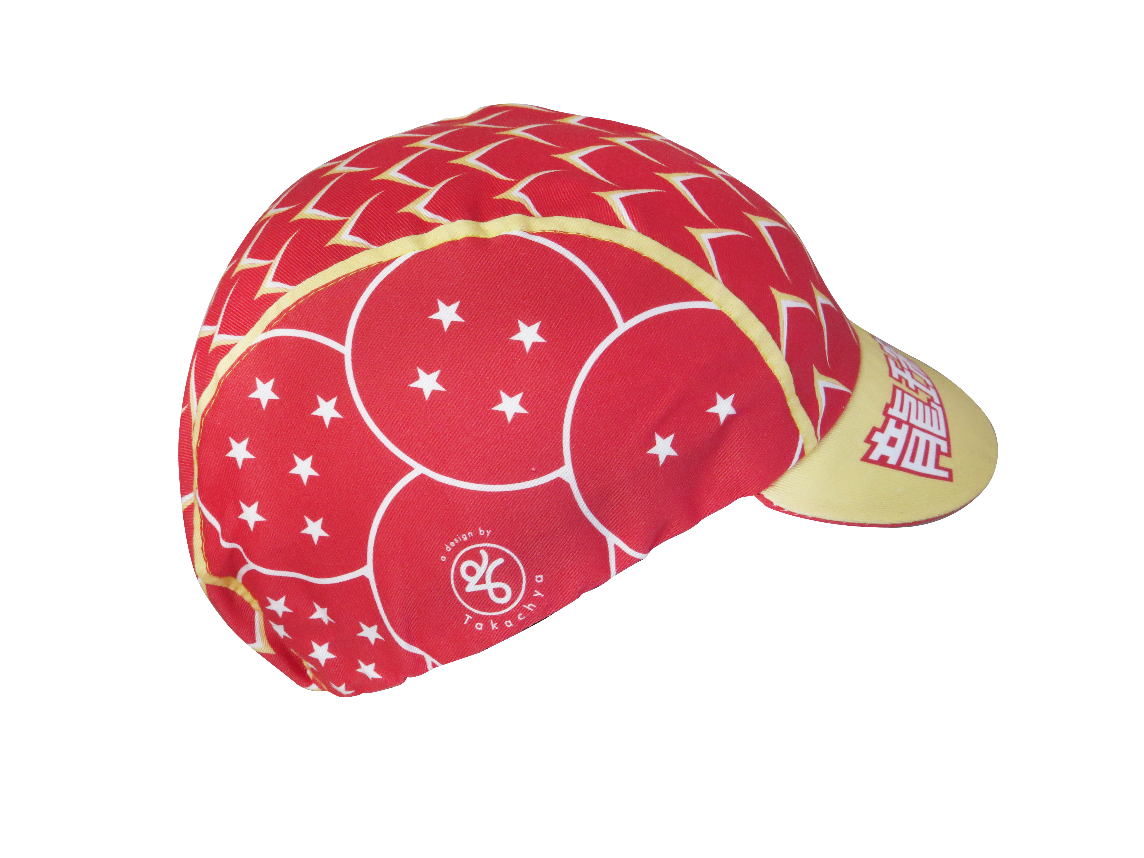 A DESIGN BY TAKACHYA | Cycling Cap - DragonfruitZ Auspicious Red