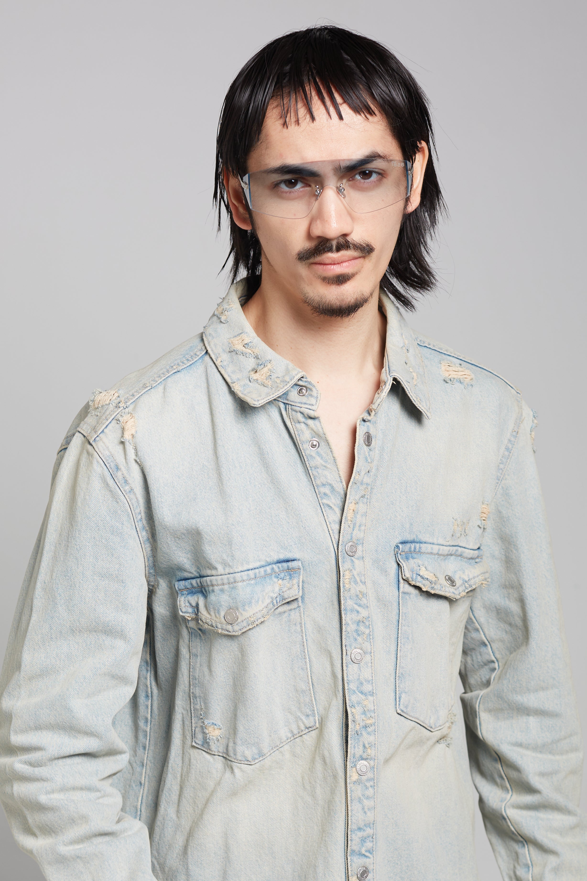 PROJECTWEAR | Eagan Sunglasses Silver/Blue