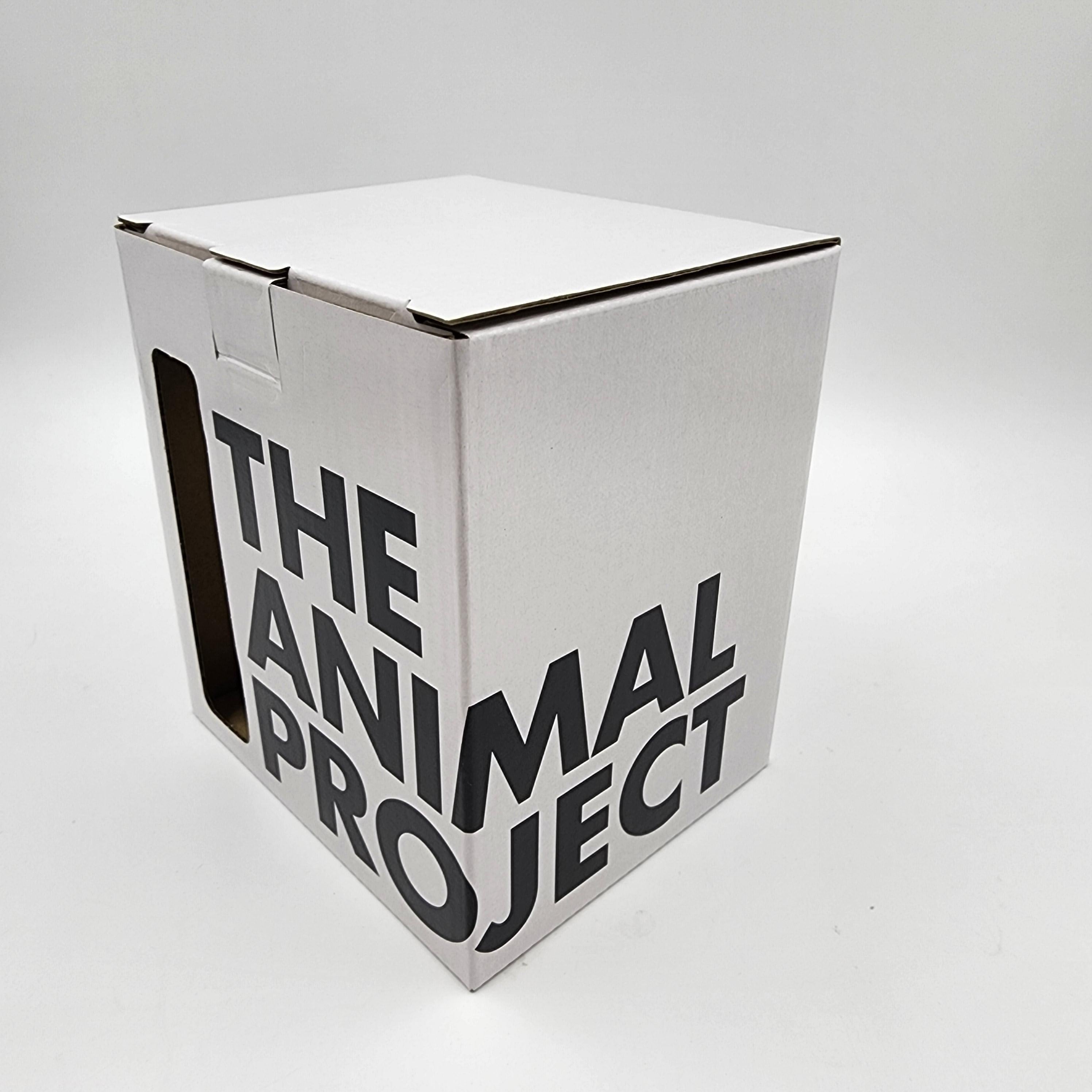 THE ANIMAL PROJECT | Wide Tapered Mug With Bamboo Lid