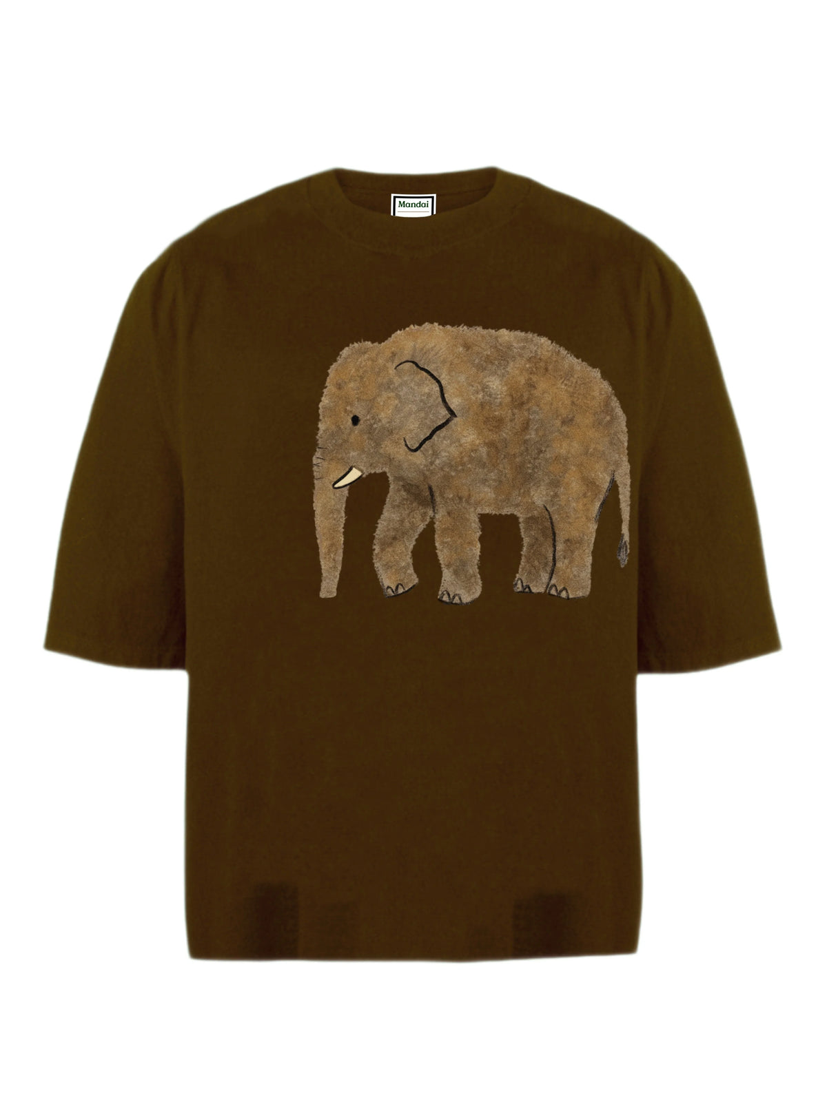 MANDAI WILDLIFE GROUP | The Noodles: Neha Adult Tee (Elephant)