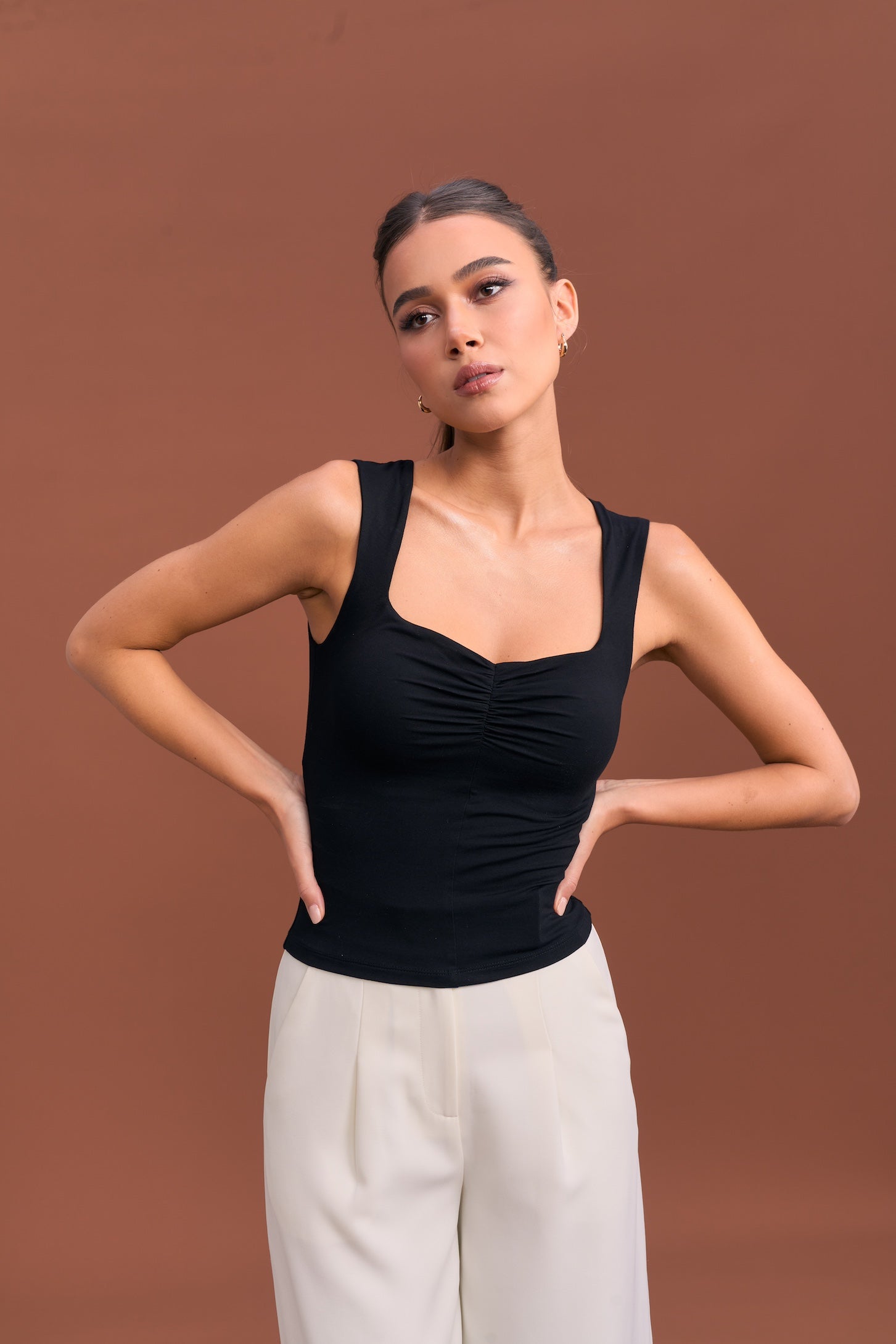 EMVY | Maia Padded Top - Black