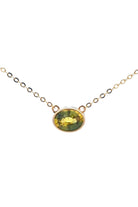 CREATIVE JEWELLERY STUDIO | 18k Solid Gold, Parti Sapphire Necklace by Satine Gems Jewelry