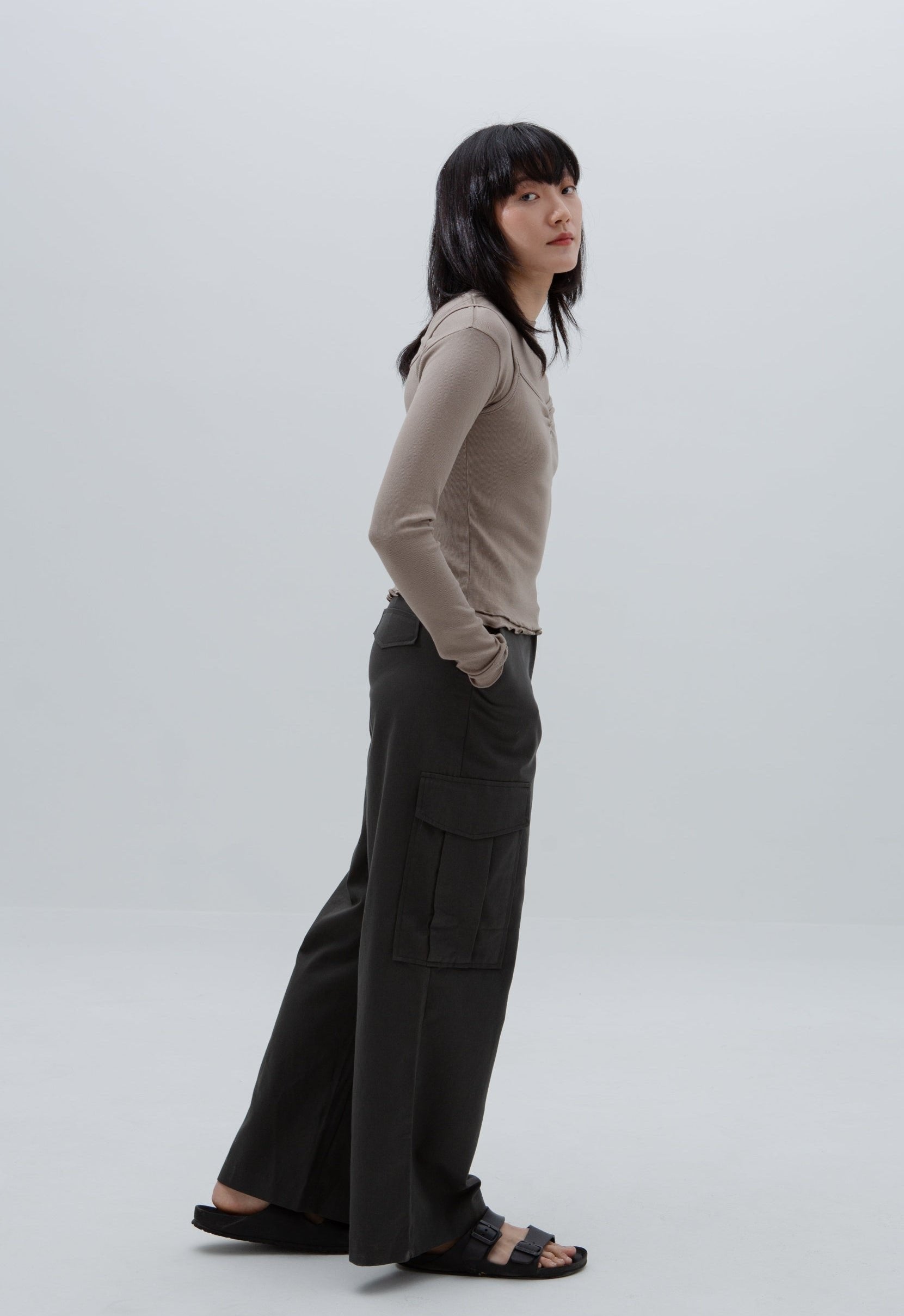 SAERO COLLECTIVE | Nongsa Cargo Pants | Gauntlet Grey