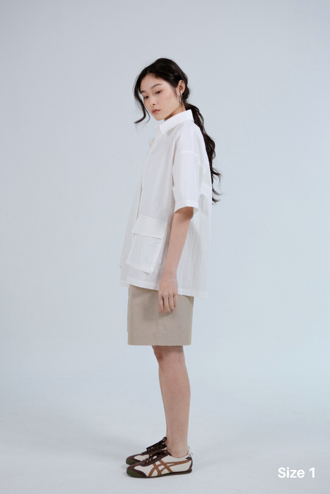 SAERO COLLECTIVE | Boho Overfit Shirt | White