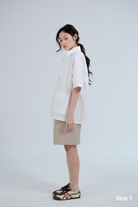 SAERO COLLECTIVE | Boho Overfit Shirt | White