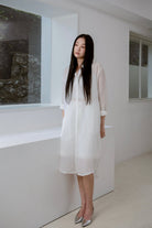 SAERO COLLECTIVE | Oreum Shirt V. 1 [Long Ver.] White