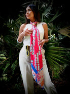 BINARY STYLE | Aunty's Winning Hands Premium Silk Scarf