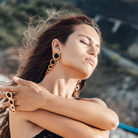 BOHEME BY VERO | Rio Earrings | Malachite