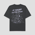 TALKING TOES | Stargazer Oversized Tee - Charcoal