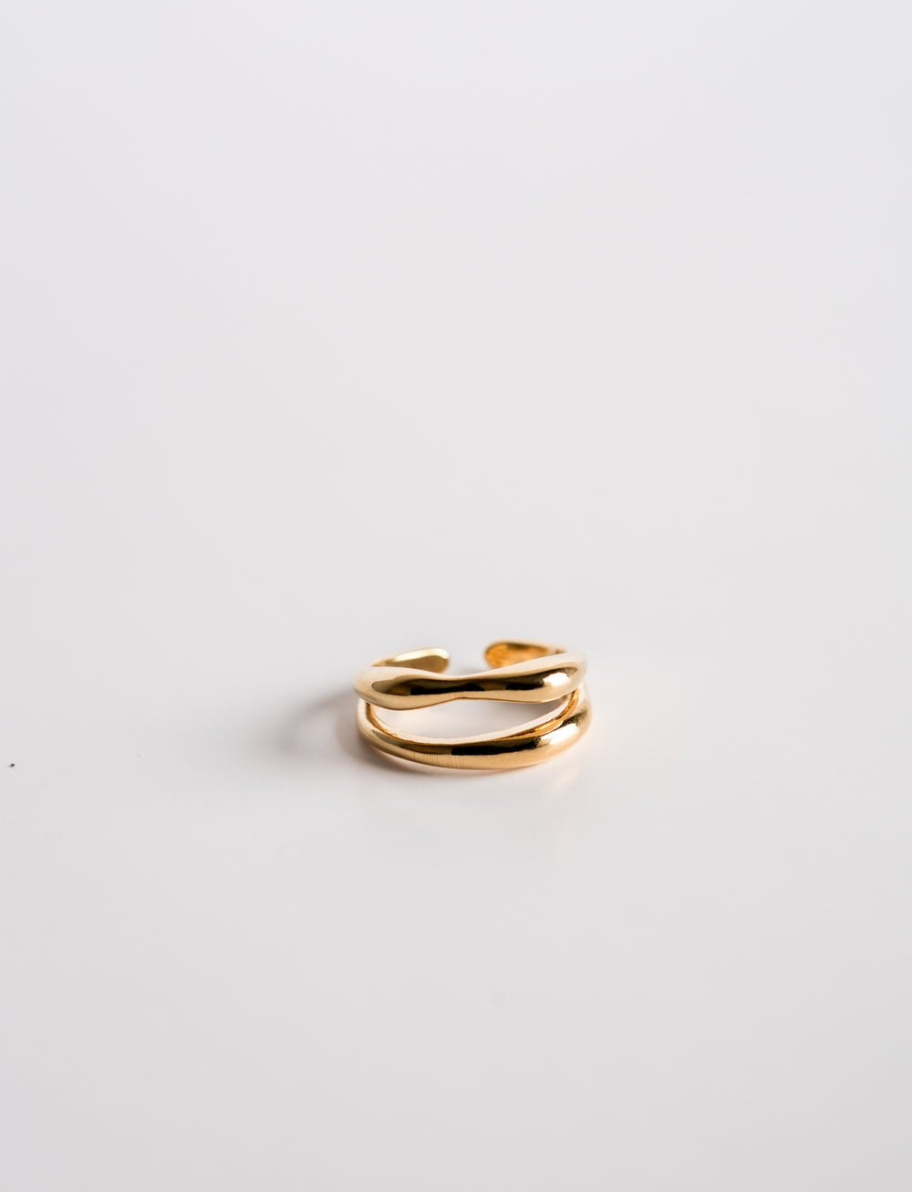 SAERO COLLECTIVE | Mul Double Row Ring | Gold