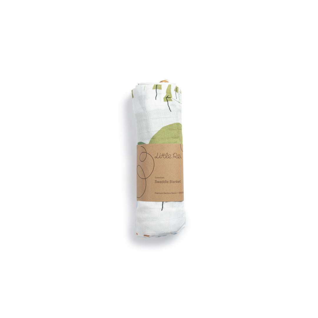 LITTLE REI | Bamboo Swaddle Single (Printed)