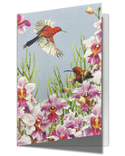 SINGLAPA | Vanda Blue Greeting Card