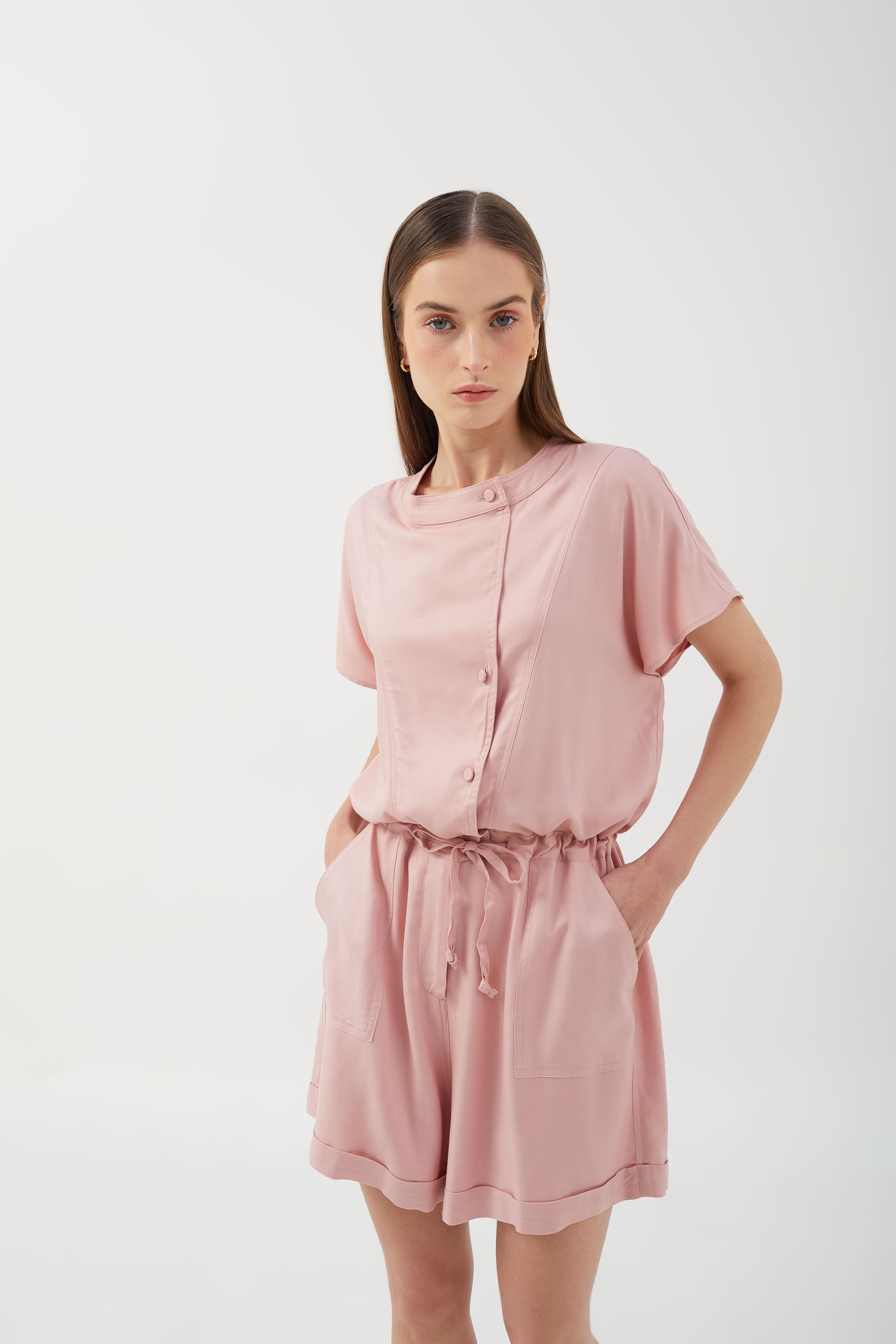 CAELI ECO LUXE | Cinched Romper
