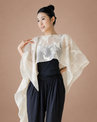 PAOPAO | 鹤 HÈ Sheer Cape