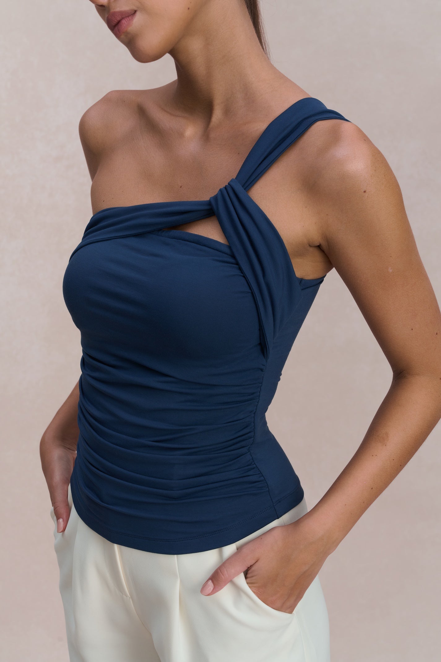 EMVY | Cora Padded Top - Blue