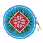 COCOONESE | Beaded Coin Purse - Sunburst Petals (BL)