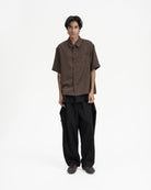 GRAYE | Drawstring Shirt | Cocoa