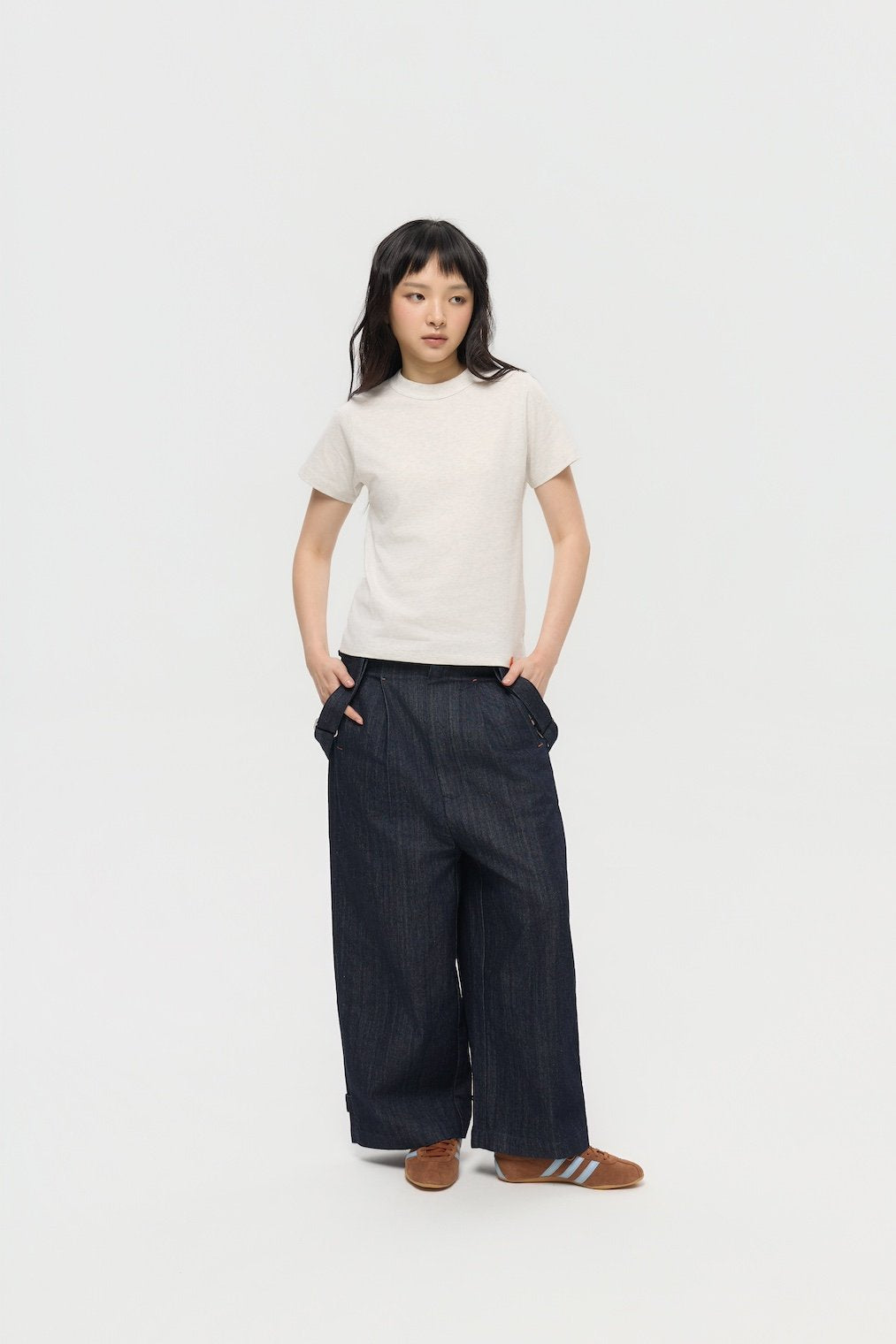 3EIGHTH | Barun Trousers in Slub Denim by Kaihara Japan