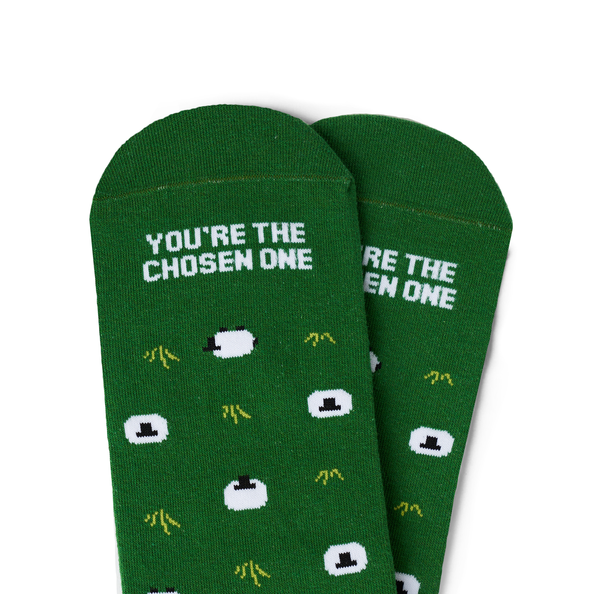 TALKING TOES | Galactic Sheep Crew Sock