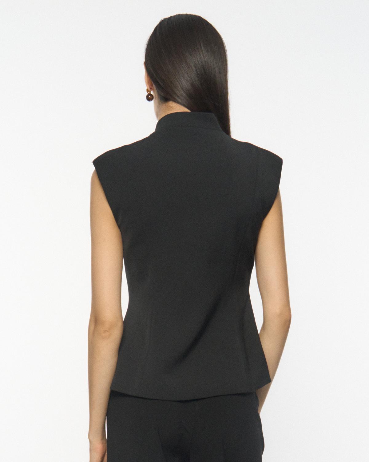 DRESSINGPAULA | Asymmetrical Wrap Vest