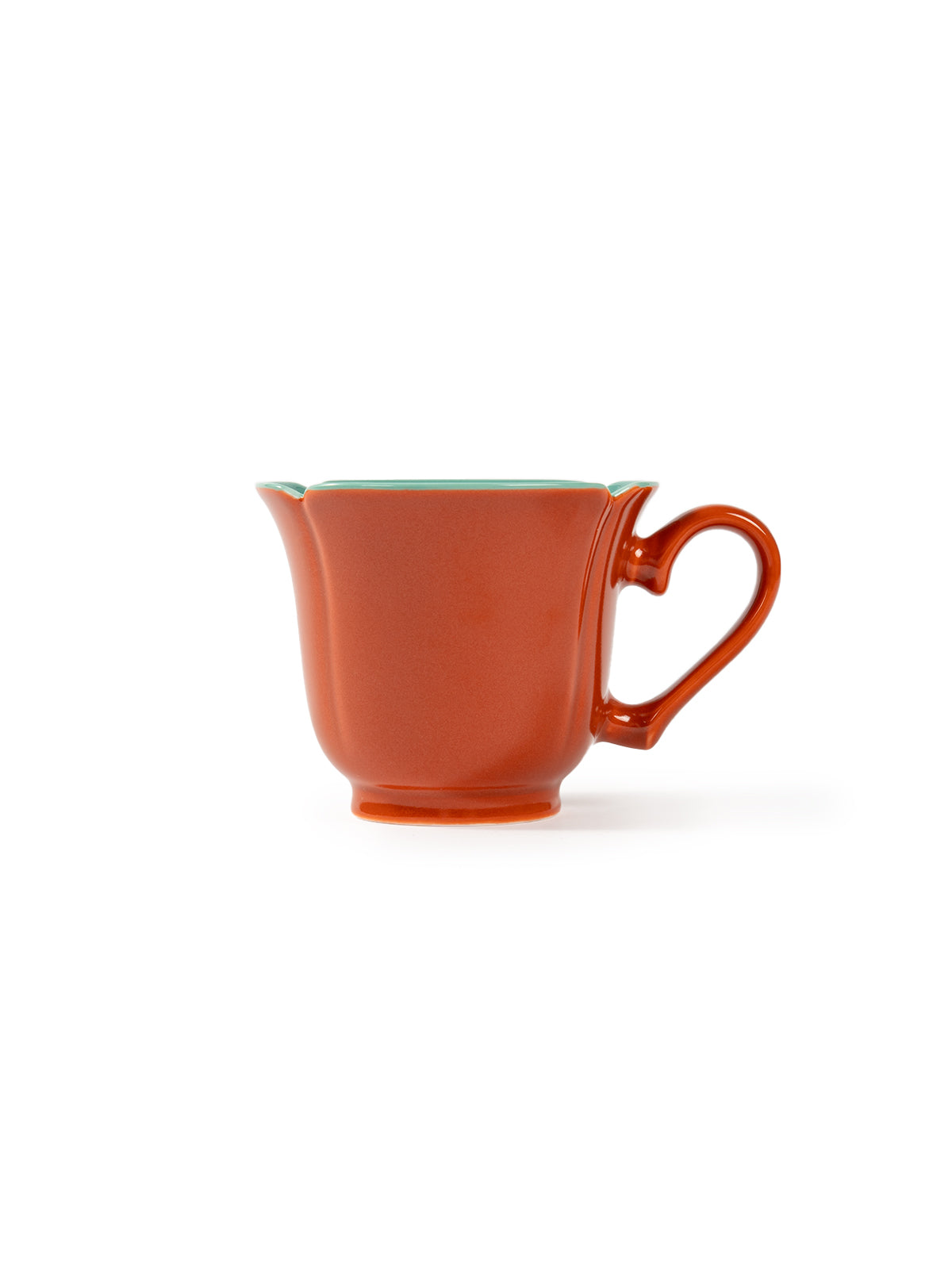 CRAFILAB | Brick Red & Turquoise Flower Master Cup