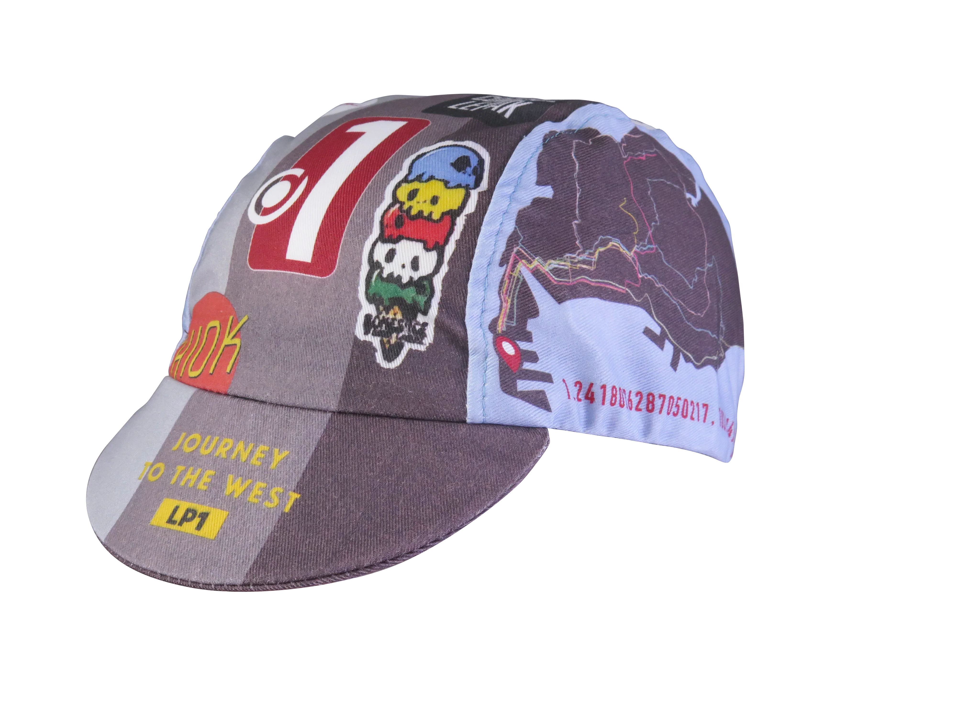 A DESIGN BY TAKACHYA | Cycling Cap - Mission to Tuas