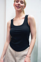 OLIVE BASICS | Anna Reversible Hi-Low Tank (No Zips)
