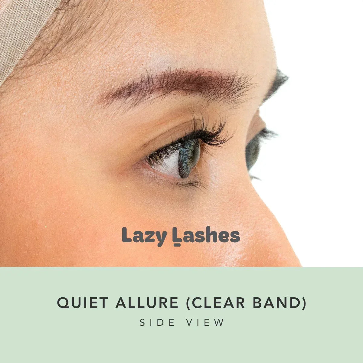 NODSPARK | Clear Band Everyday Quiet Allure Lazy Lashes