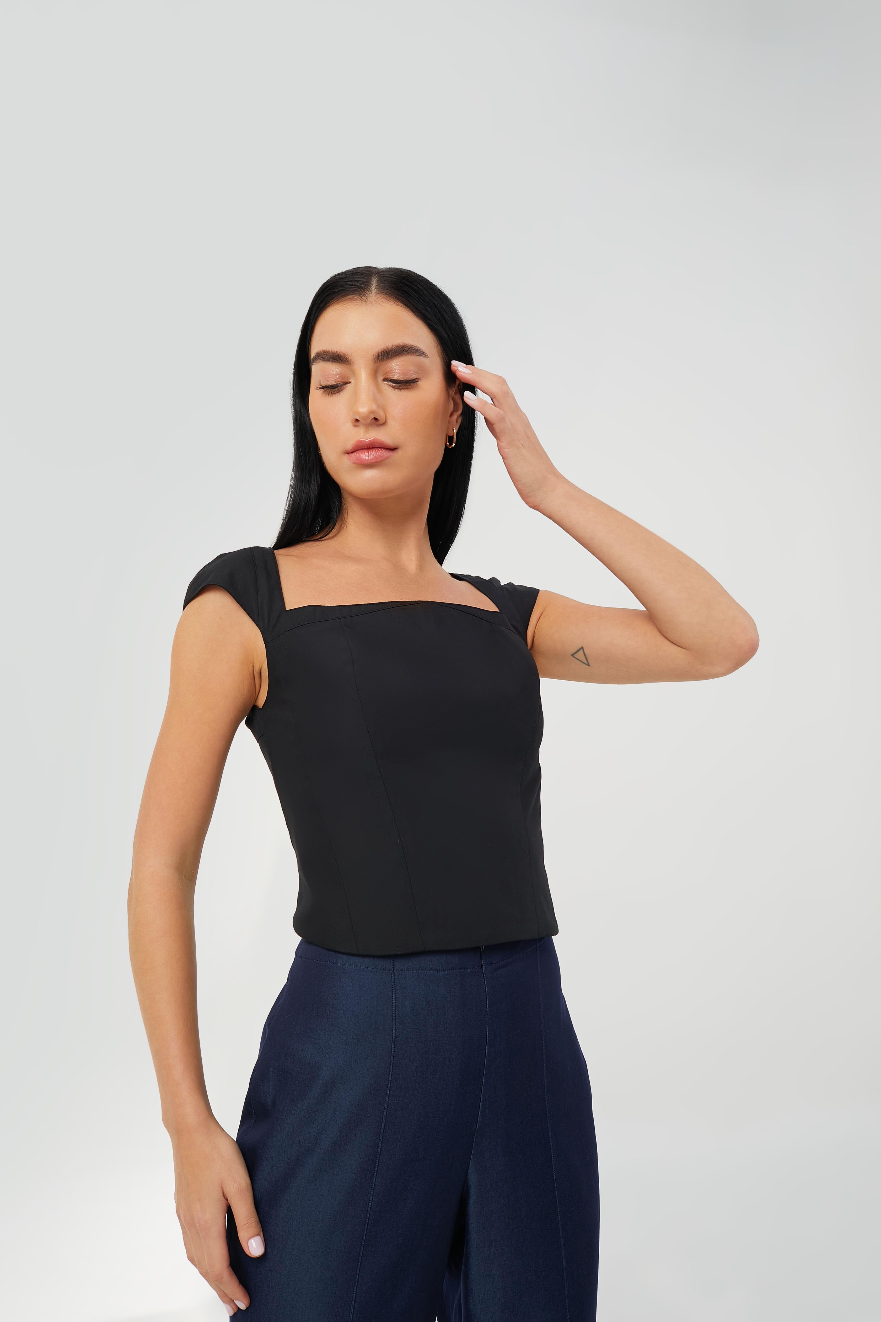 CAELI ECO LUXE | Structured Corset Top