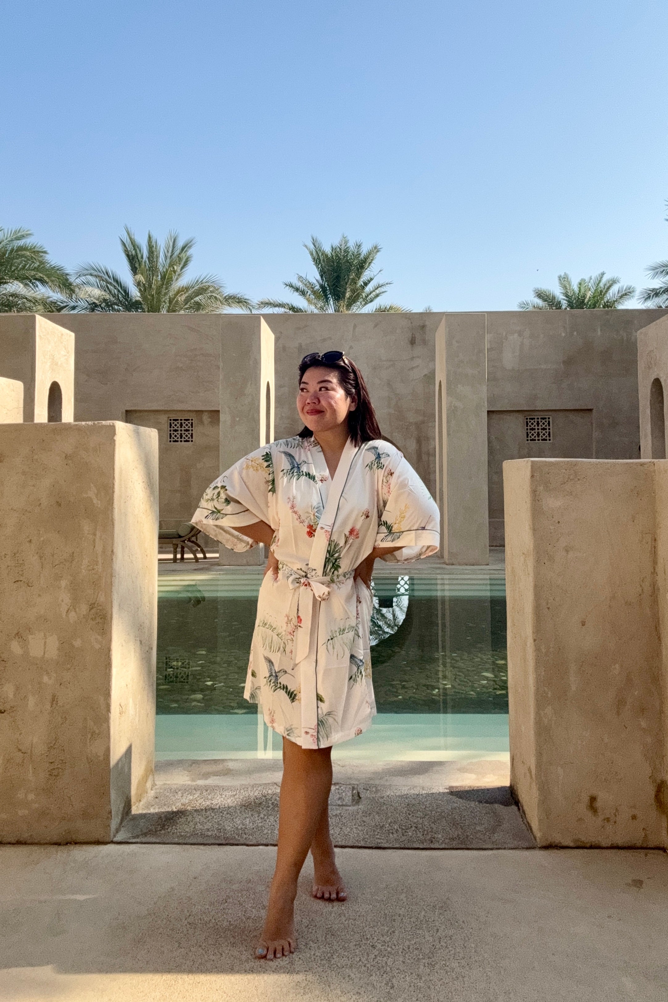 BELLS & BIRDS | Paradiso Floral Robe