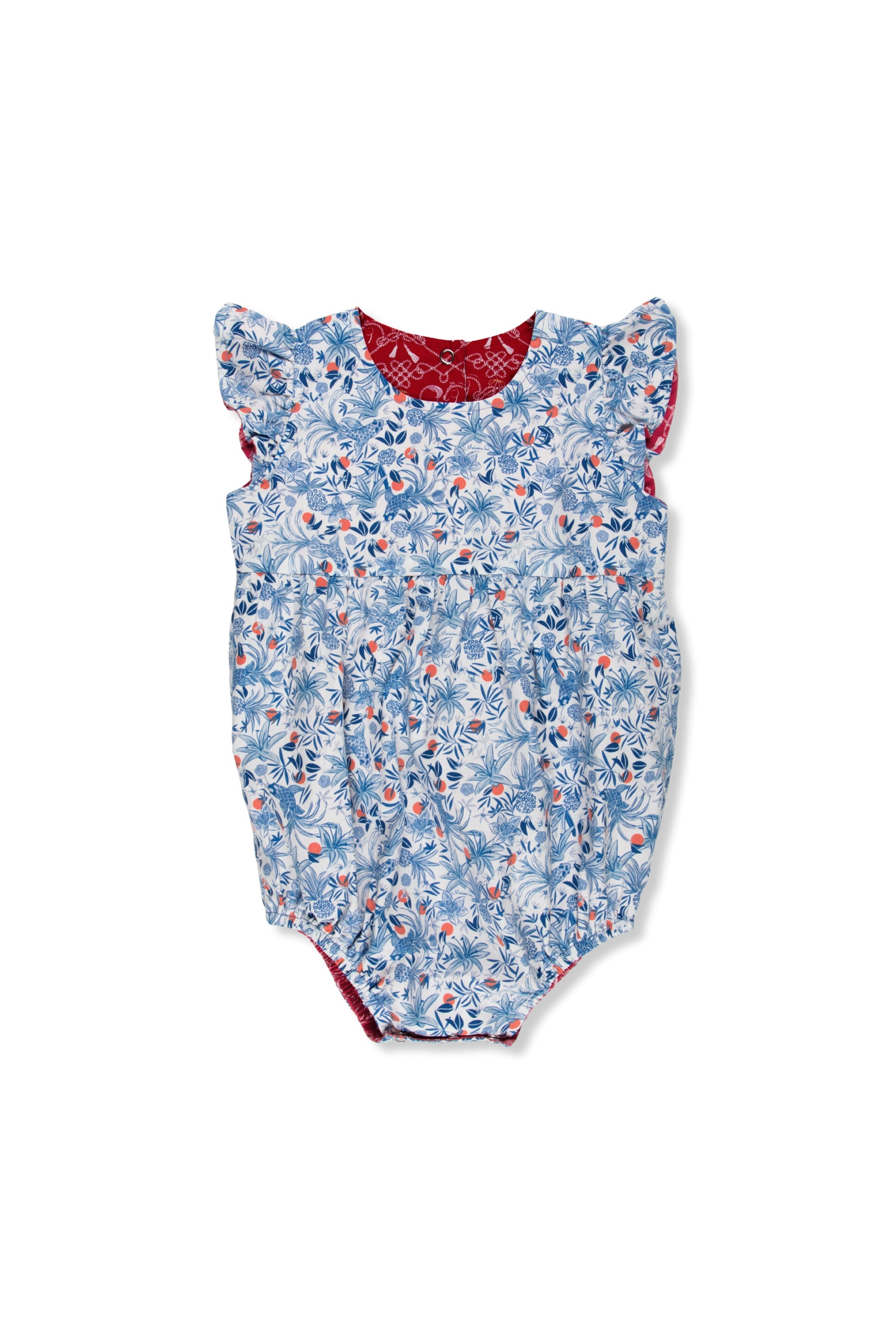 MAISON Q | Rein Heart Reversible Girl Onesie