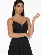 DRESSINGPAULA | Padded Cut Out Dress