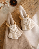 MEJA MAISON DE BALI | The AmourMacrame Napkin Ring by Meja - Stalactite