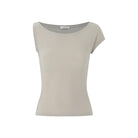 LAYERPLAN | Cotton Stretch Esmé Asymmetric T-Shirt Top