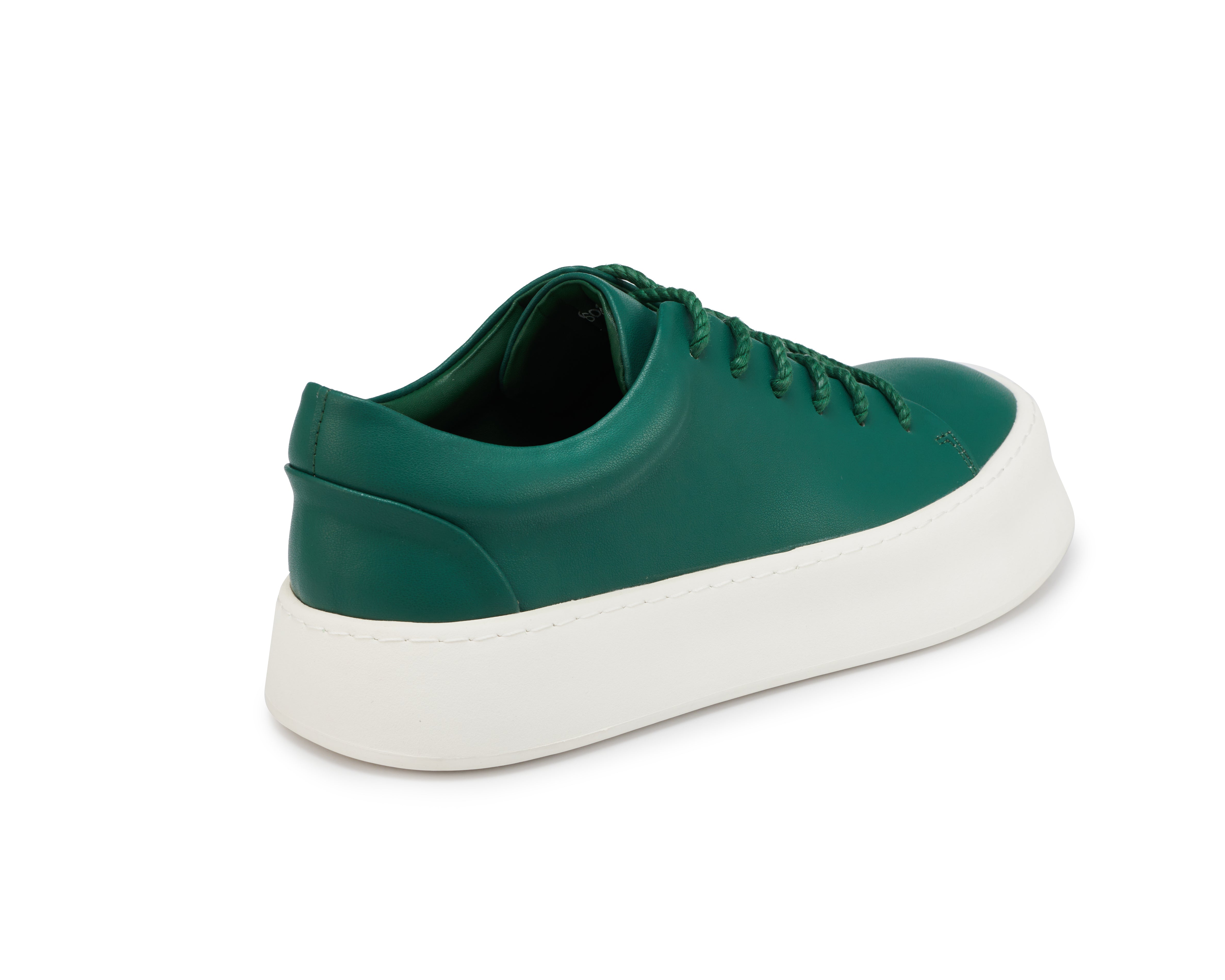 PROJECTWEAR | FALLON Low Cut Faux Leather Sneaker Green