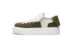 PROJECTWEAR | Felton Broad Shoelace Suede Leather Sneaker Green