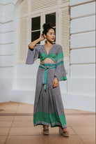 RAJA RANI | Crop Top & Pants Set