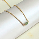 THE ANTECEDANT STORE | N - Minimalist Burmese Jade Necklace