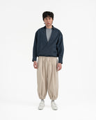 GRAYE | Gathered Wrap Shirt