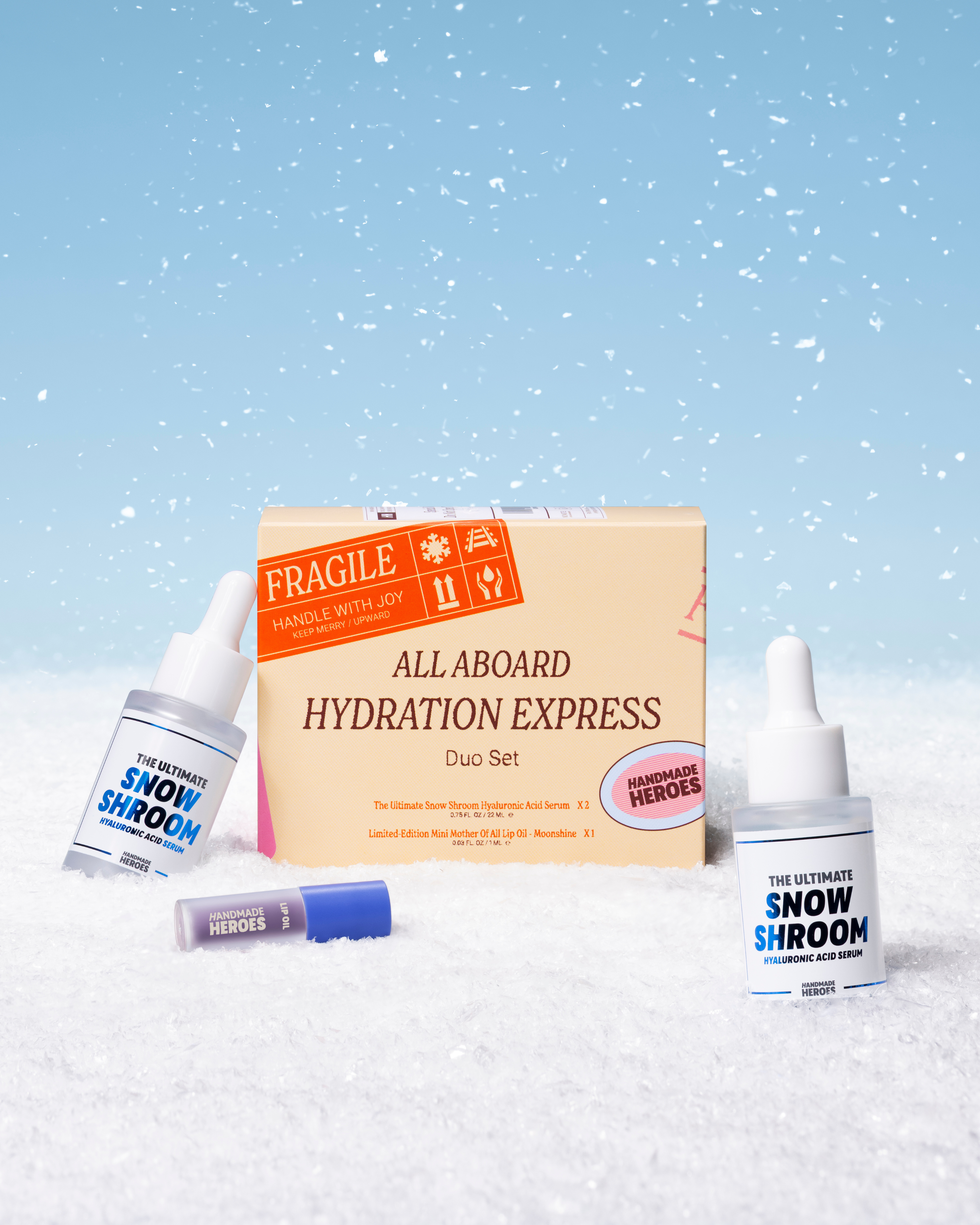 HANDMADE HEROES | Snow Shroom Duo Set