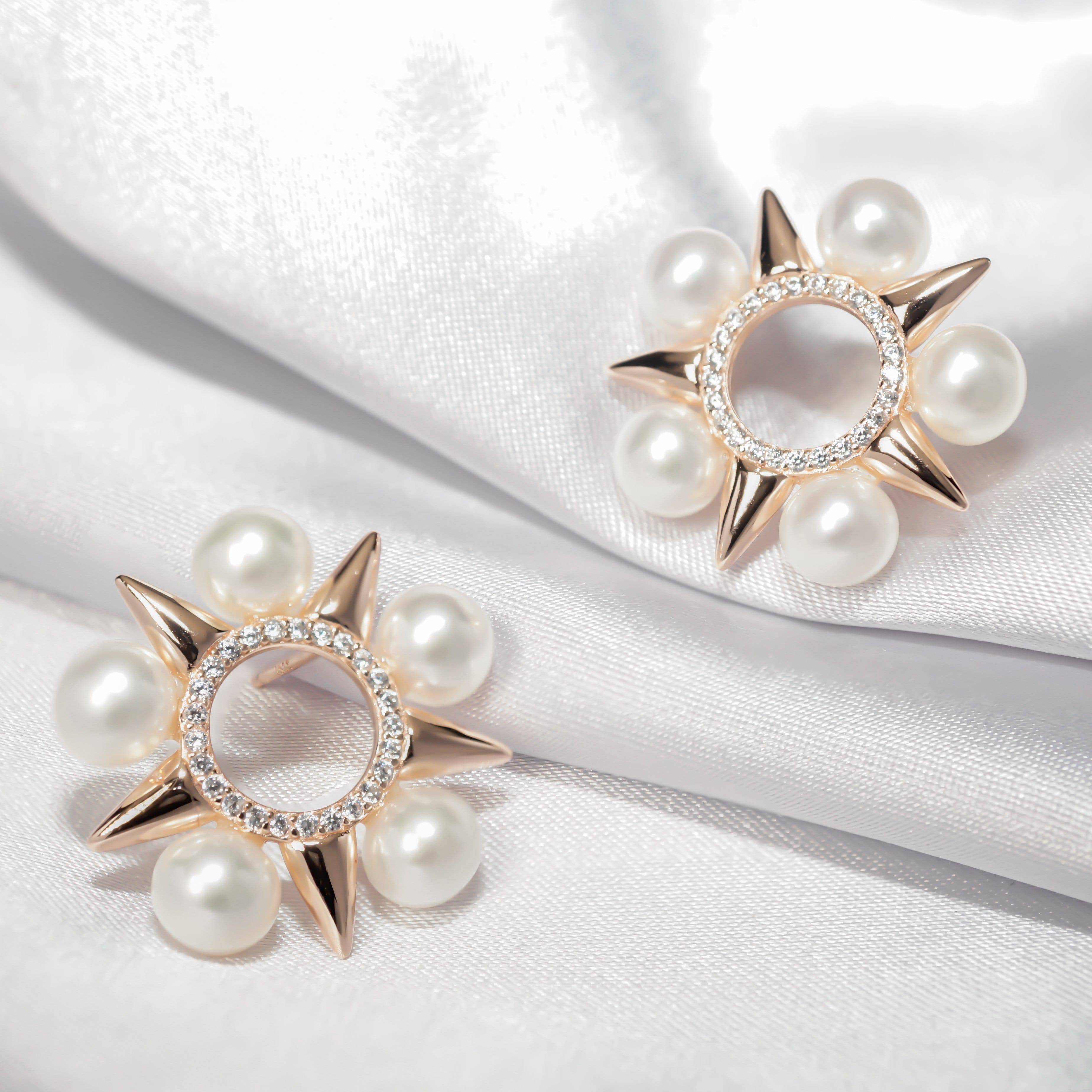 PEARLY LUSTRE | Asian Civilisations Museum Freshwater Pearl Earrings WE00226 | ACM Collection