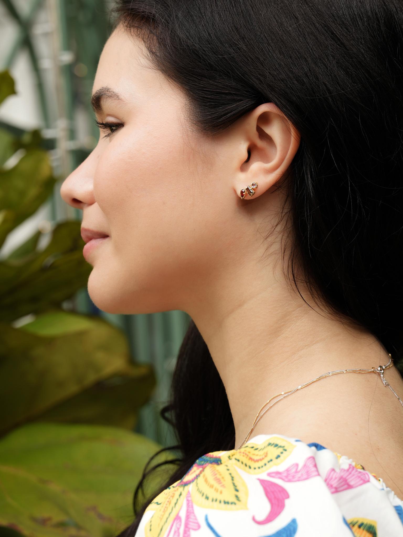 EMBRACE JEWELLERY | Triple Glow Cluster Studs