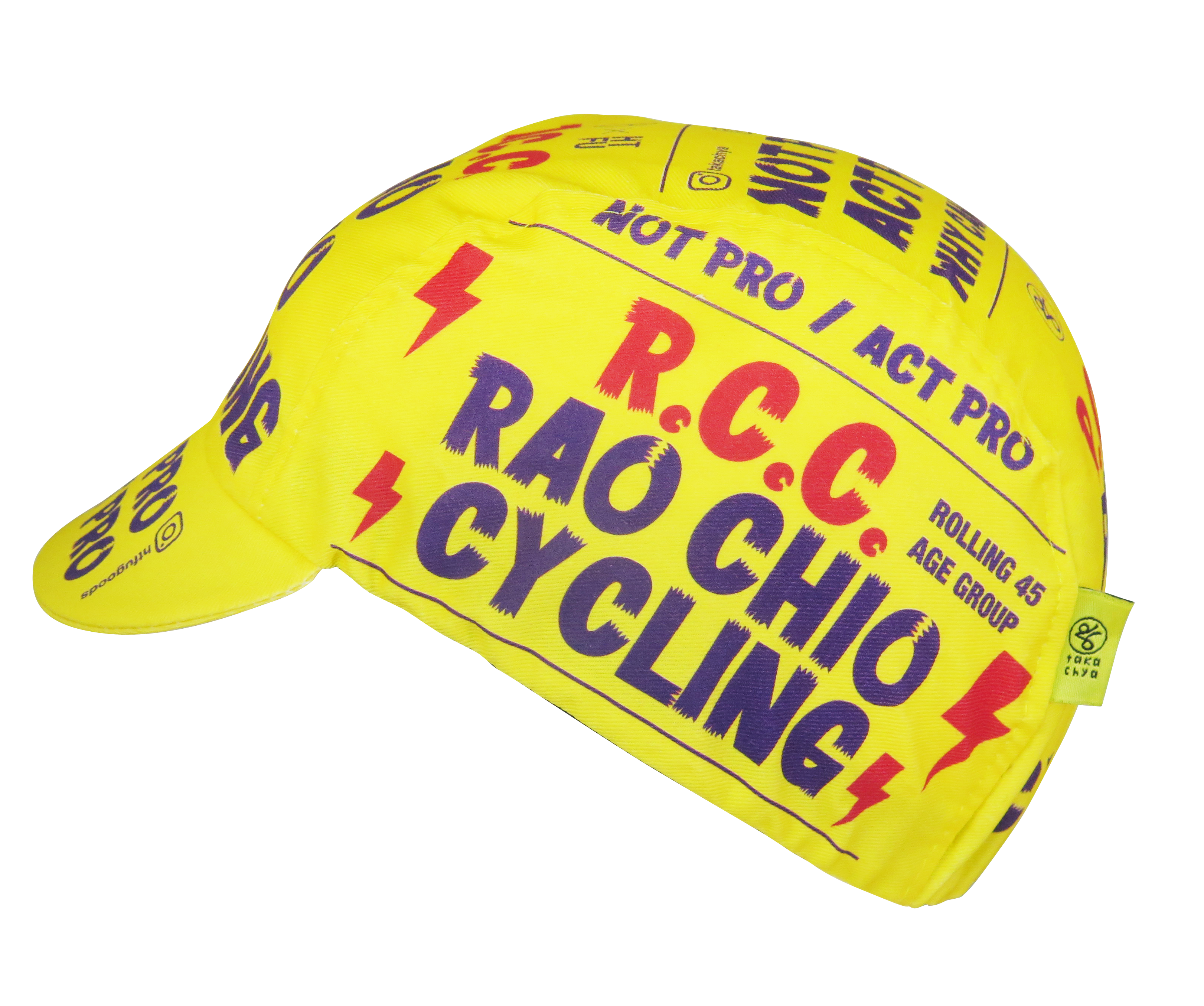 A DESIGN BY TAKACHYA | TKC X HTFU - RAO CHIO CYCLING | BLUE, RED, WHITE